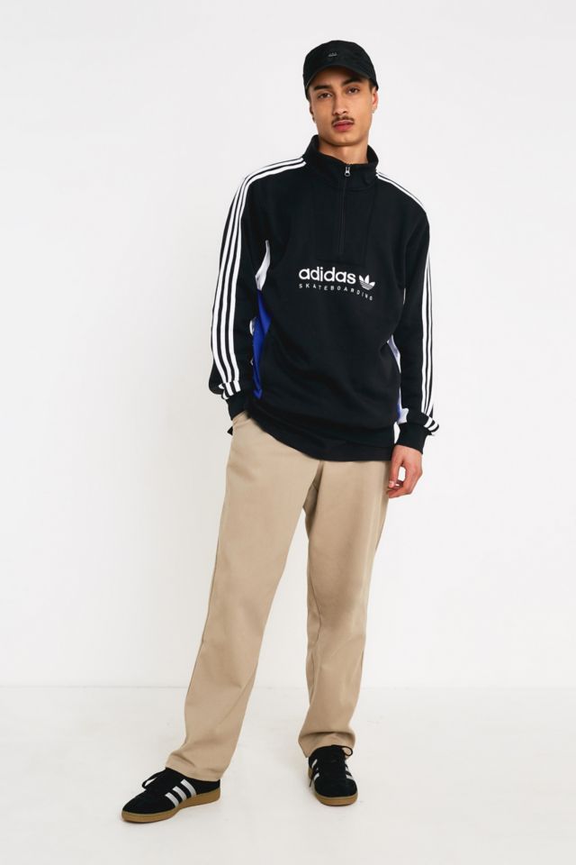 Adidas apian best sale zip neck sweatshirt