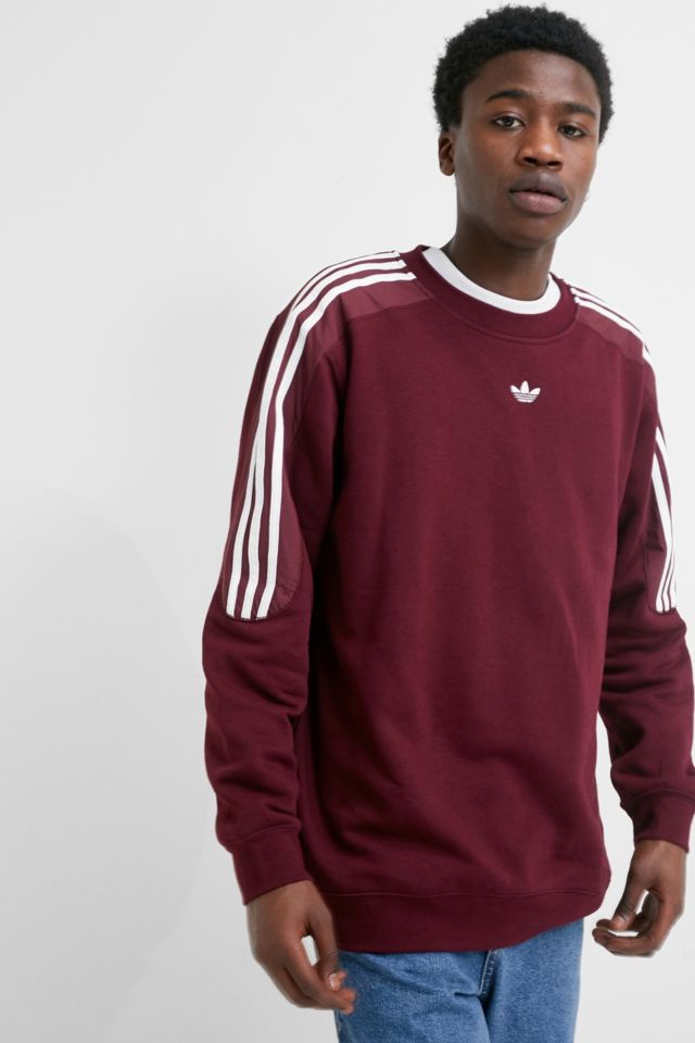 Adidas panel shop crew sweatshirt