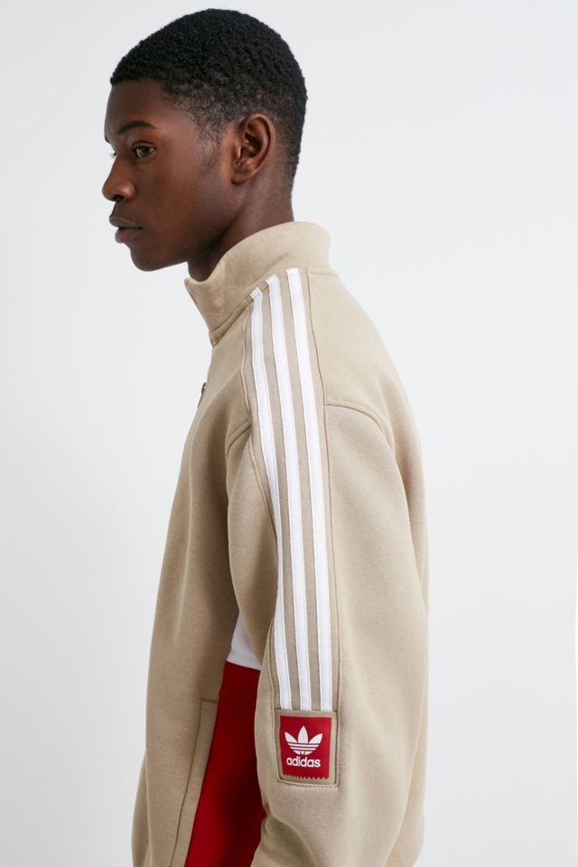 Adidas modular flc hot sale 2 quarter zip sweatshirt