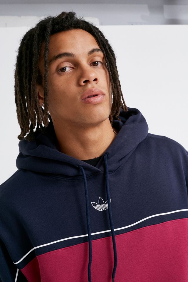adidas – Hoodie „Rivalry“ im Colour-Block-Design in Legend Ink #2