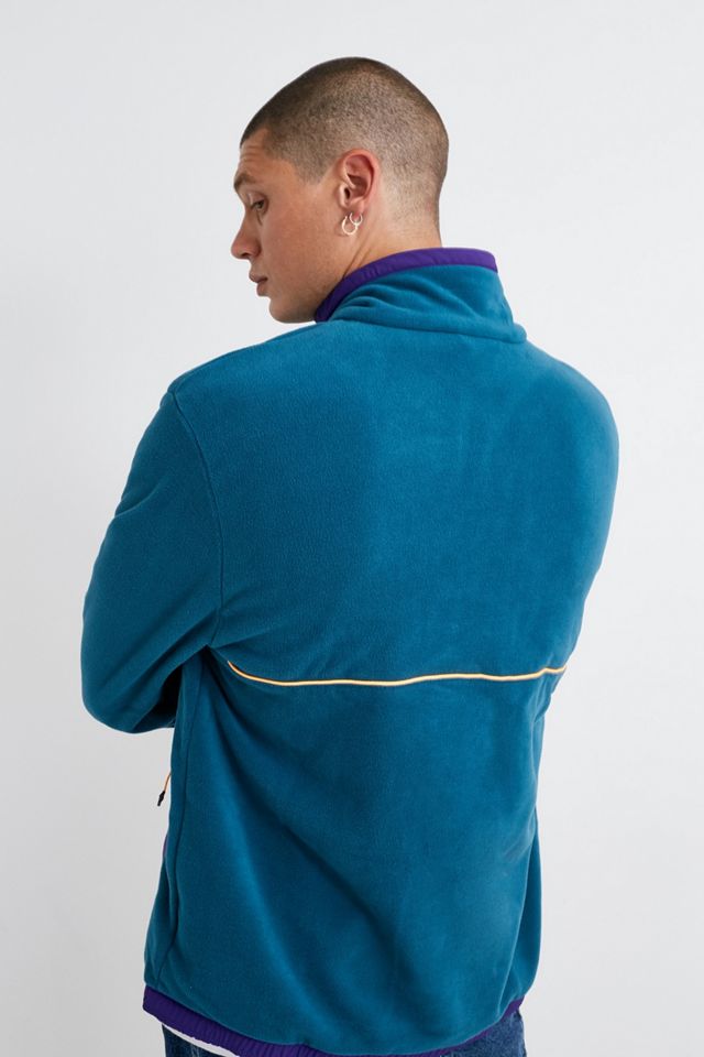 adidas - Sweat col zippé Adiplore en polaire bleu givré #2