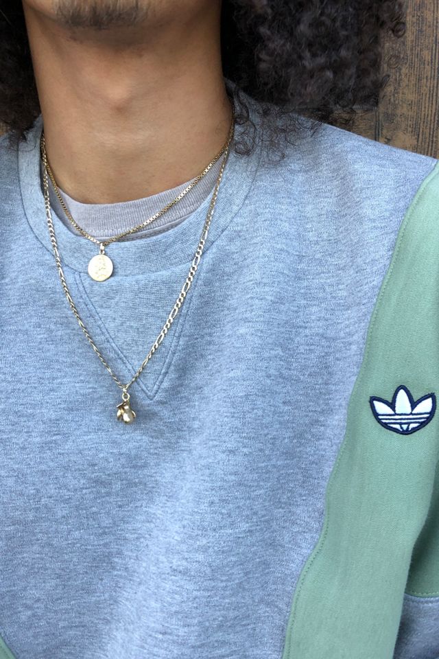 adidas - Sweatshirt color block ras du cou bleu #2