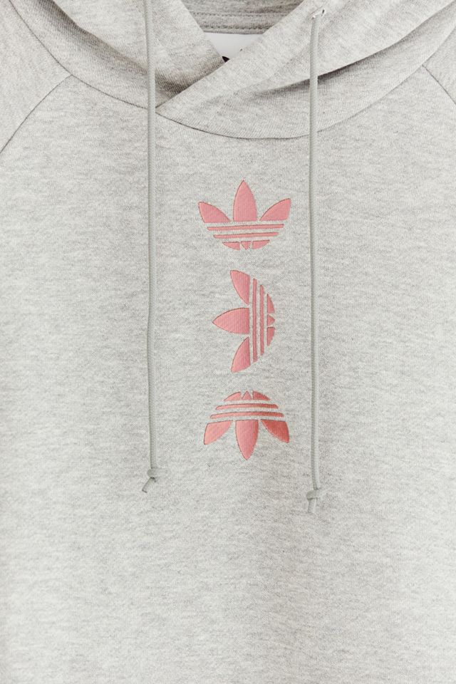 adidas - Sweat à capuche Zeno gris pour homme #1
