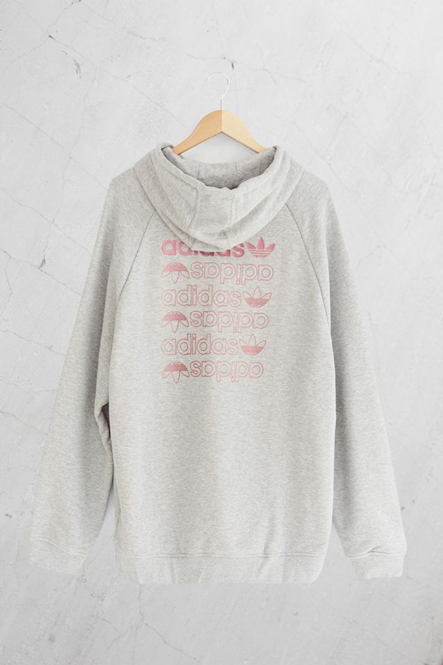 adidas - Sweat à capuche Zeno gris pour homme #2
