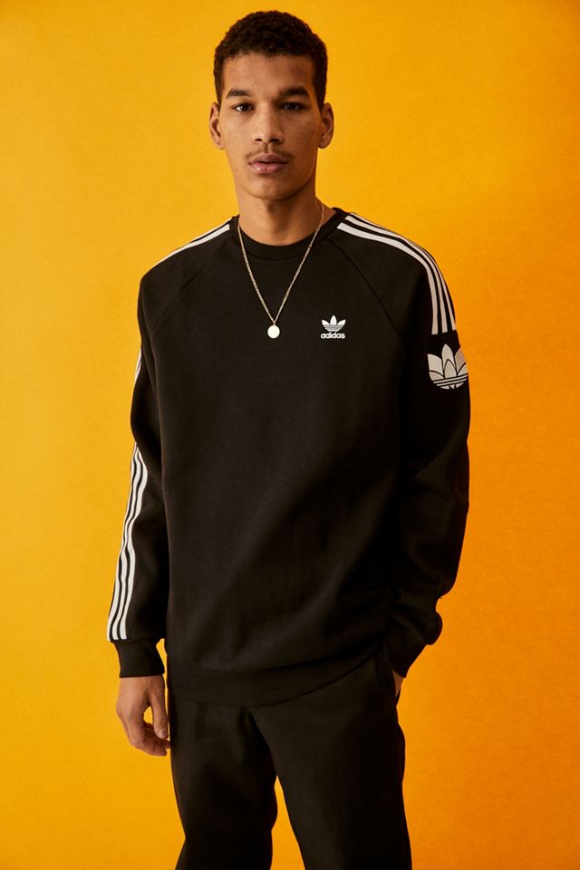 adidas Adicolor 3D Trefoil 3-Stripes Crew Sweatshirt #2
