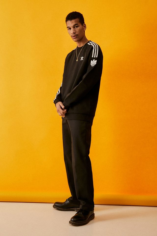 adidas Adicolor 3D Trefoil 3-Stripes Crew Sweatshirt #3