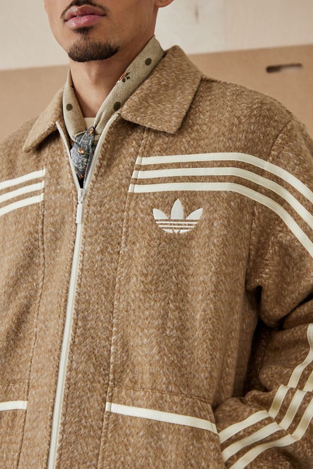 adidas House Of Originals Marrone Desert 3-Stripe Track Top #2