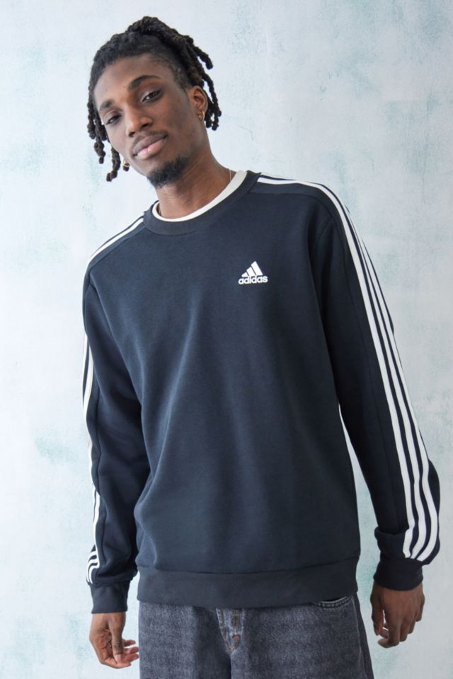 Adidas 3 shop stripes sweatshirt