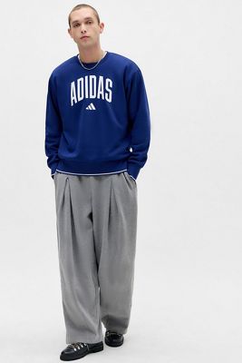 Sweat-shirt universitaire bleu marine adidas