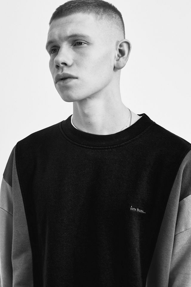 iets frans… - Sweatshirt ras du cou avec empiècement ton sur ton #1