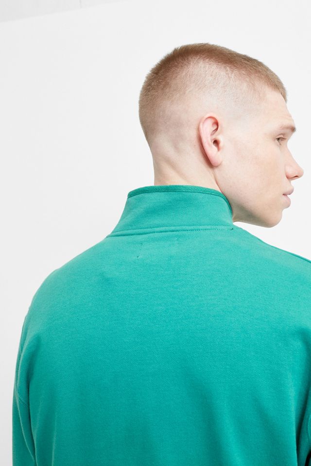HUF – Sweatshirt „Midtown“ aus Fleece mit kurzem Reißverschluss #3