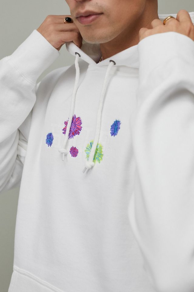 HUF Sweat à capuche Unbleached Psycho Daisies Urban Outfitters FR