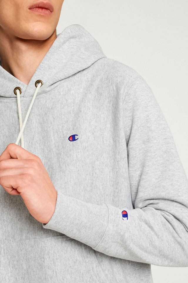 Champion Grey Reverse Weave Hoodie #1