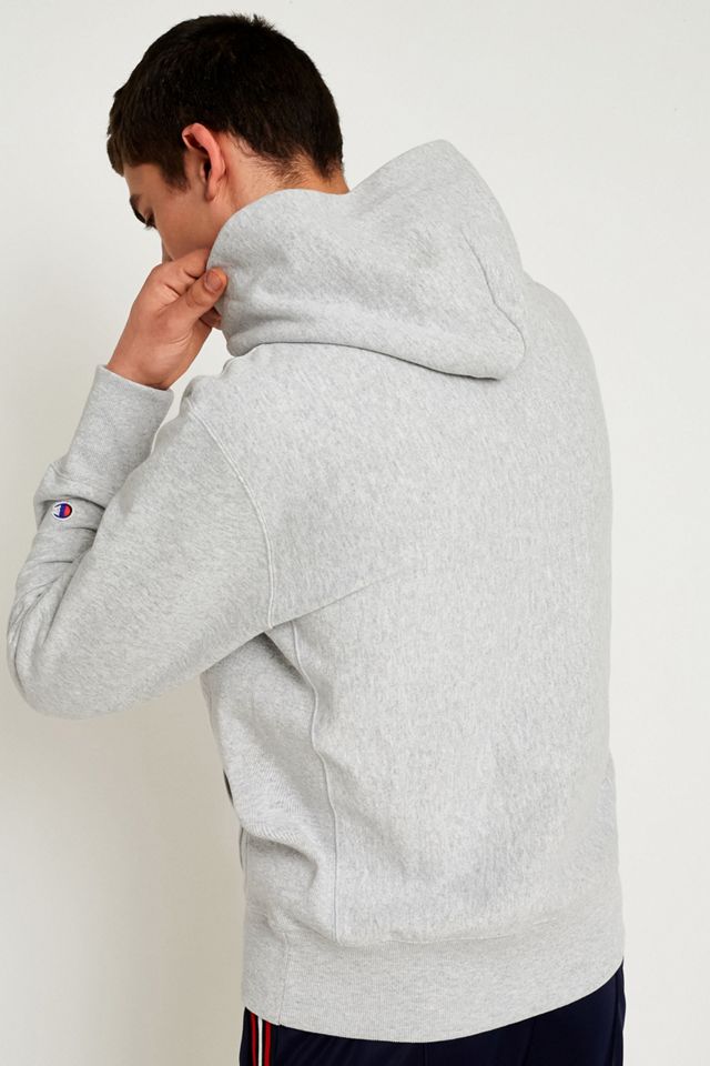 Champion Grey Reverse Weave Hoodie #3