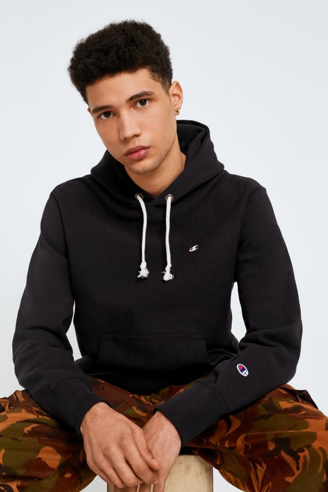 Black champion 2025 hoodie urban outfitters