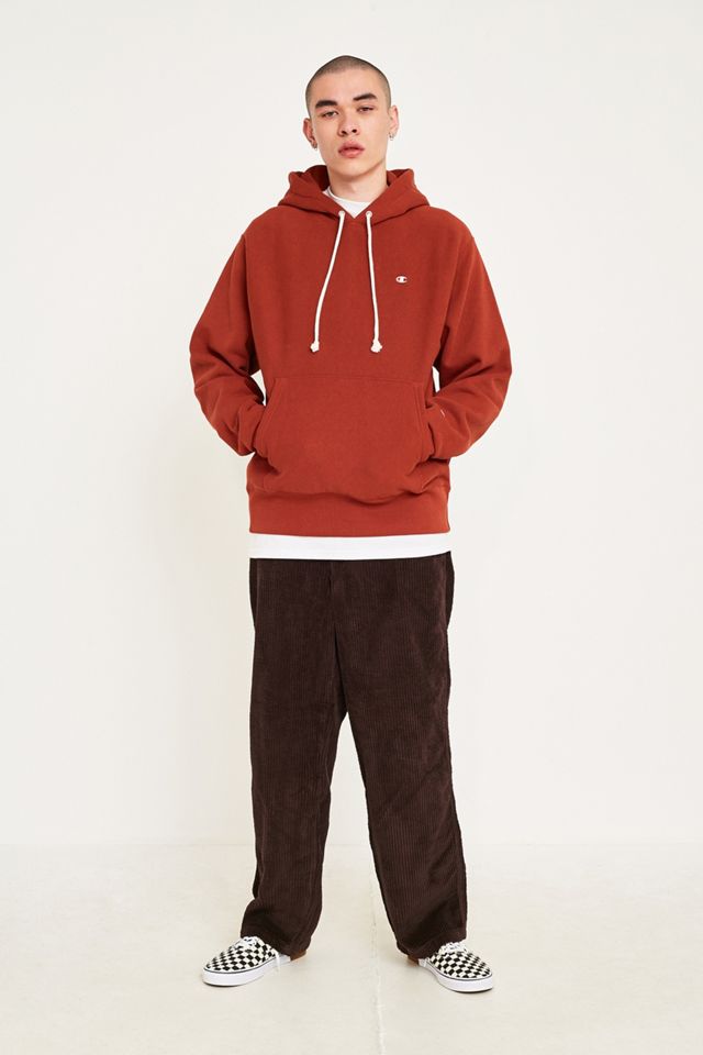 Champion X UO Reverse Weave Wine Hoodie #4
