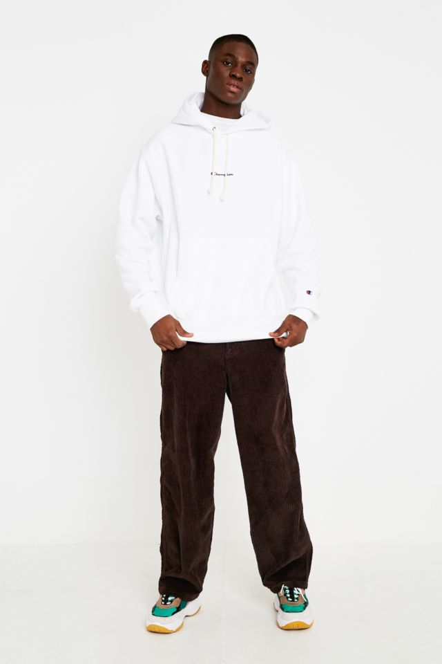 Champion x uo white reverse sale weave hoodie