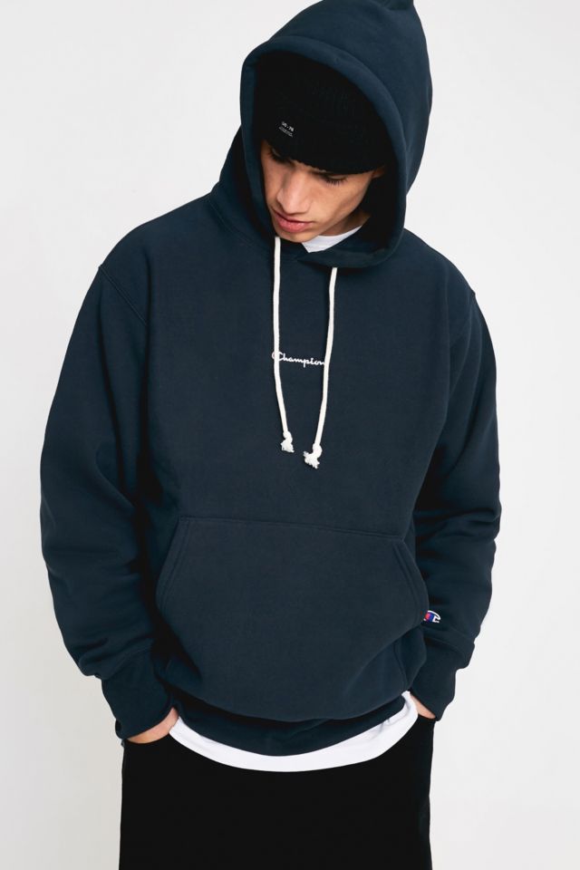 Champion uo exclusive sales small script blueberry hoodie