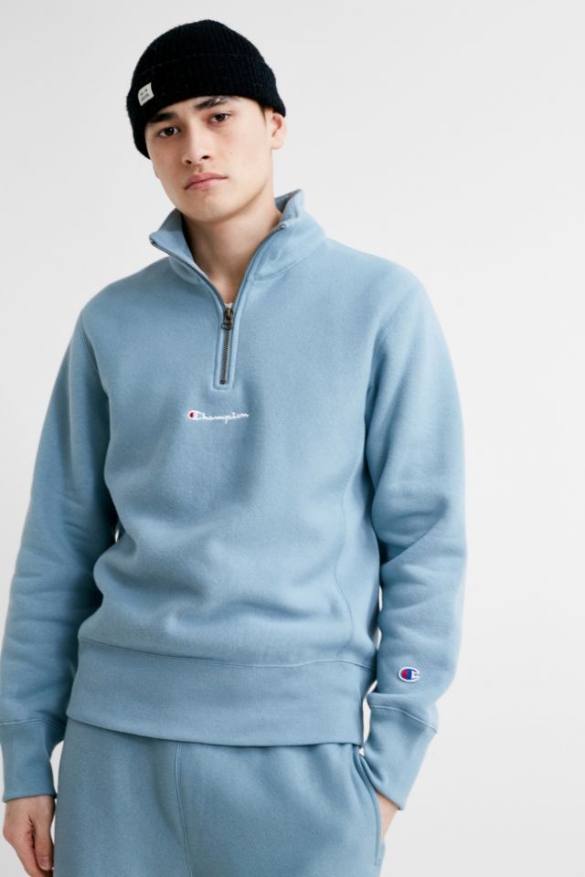 Quarter zip hot sale sweatshirt champion