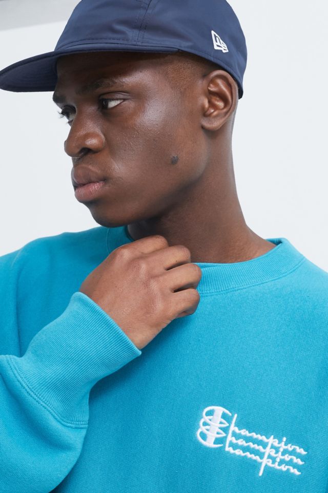 Champion triple cheap script sweatshirt