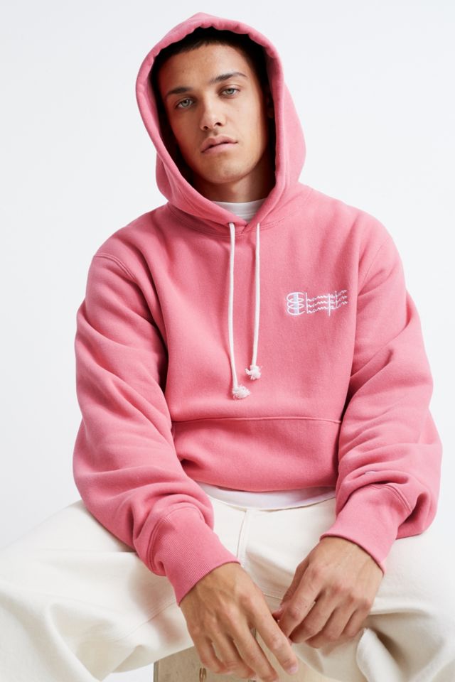 Champion triple 2024 logo hoodie