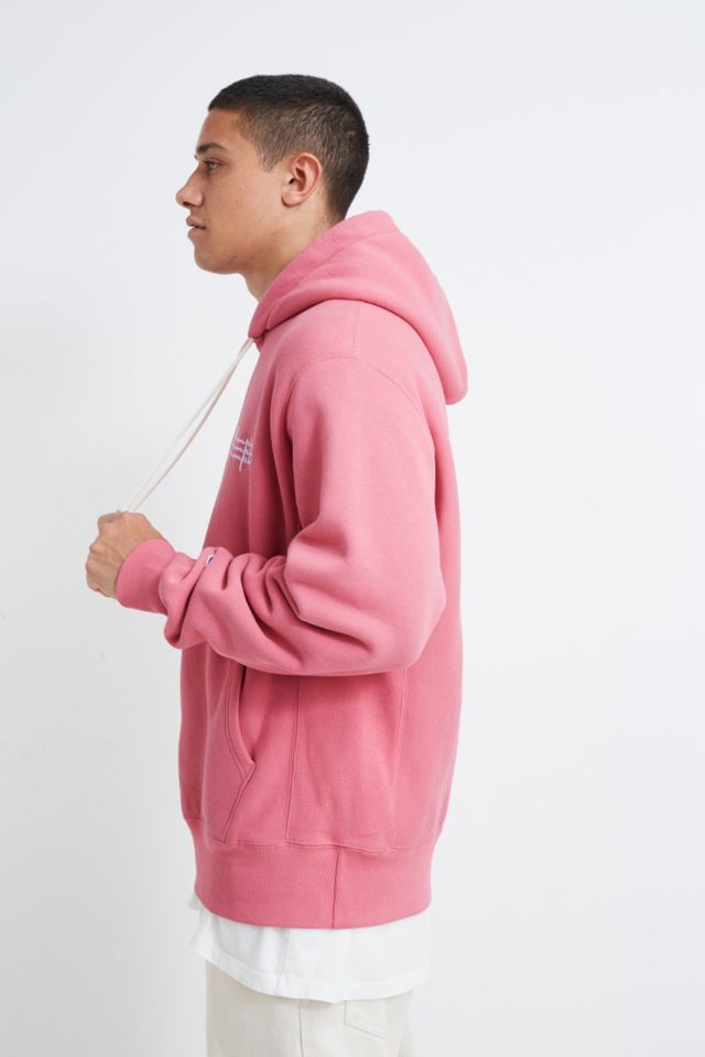 Urban outfitters on sale pink champion hoodie