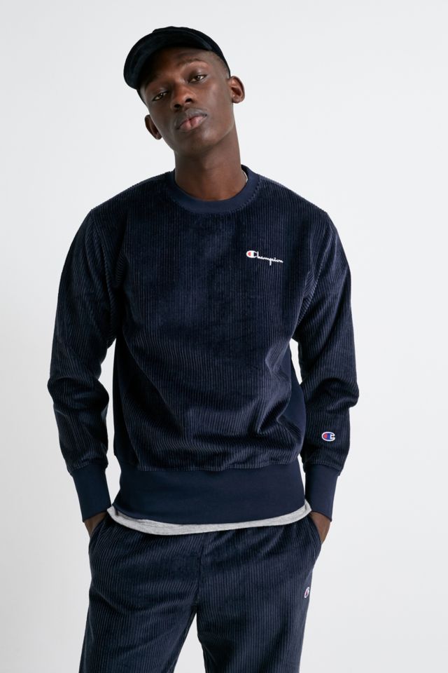 Champion navy cheap blue crew neck