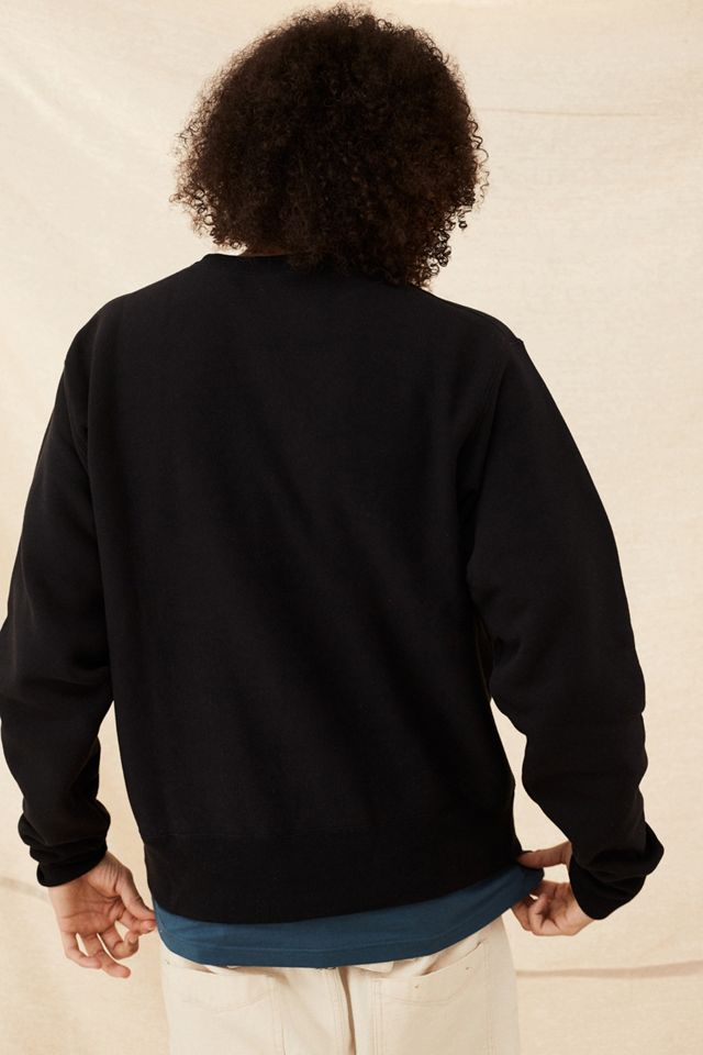 Champion UO Exclusive Black Crew Neck Sweatshirt #1