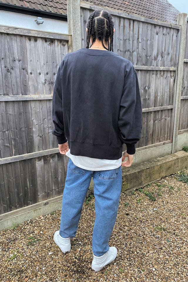 Champion UO Exclusive Washed Black Cardigan #1