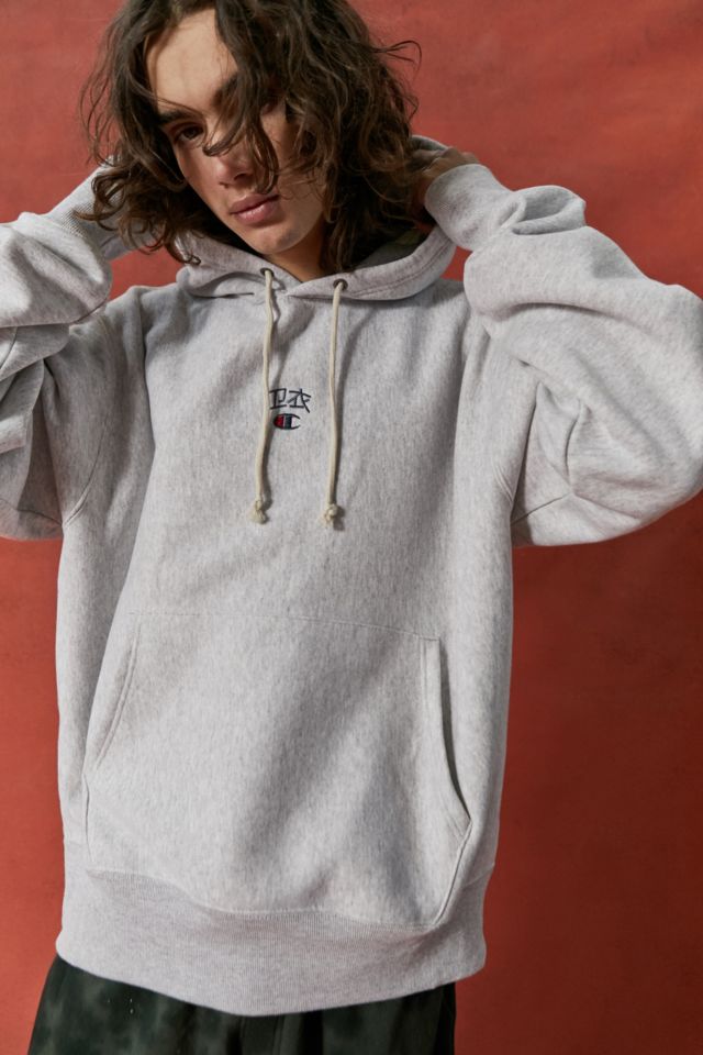 Grey champion hoodie store urban outfitters