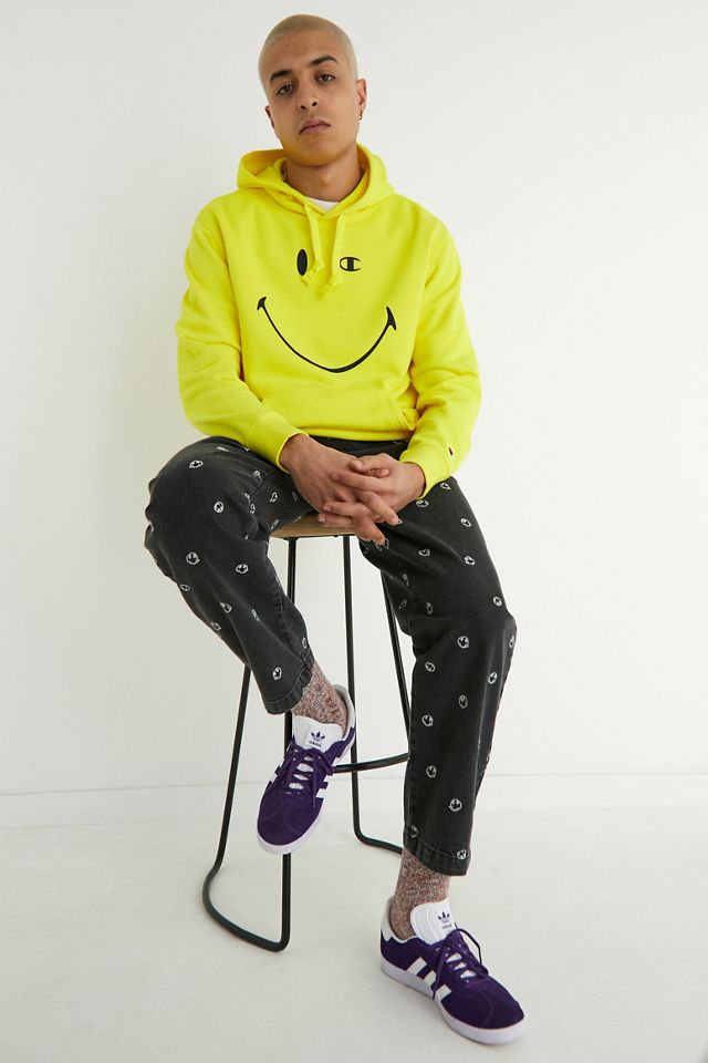 Champion X Sudadera con capucha Smiley Yellow Smiley #1