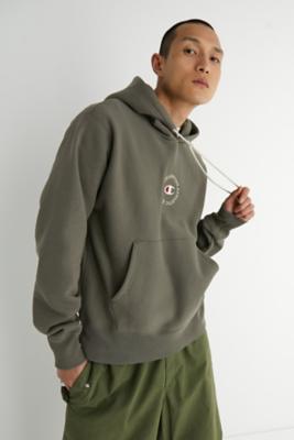 Champion & uo vertical logo store hoodie sweatshirt