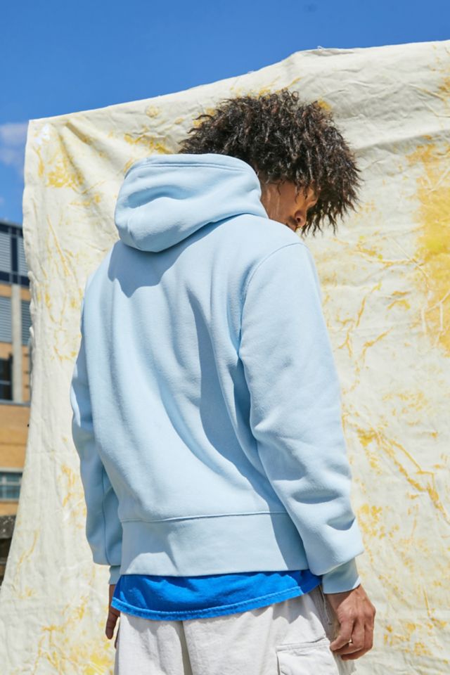 Light blue champion outlet hoodie urban outfitters