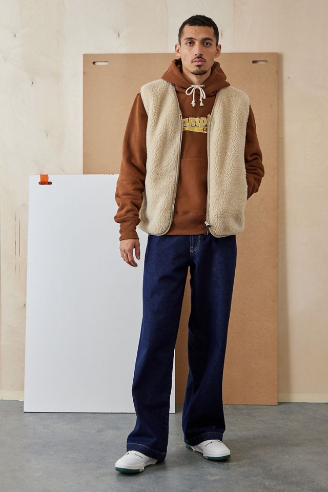Champion UO Exclusive Reverse Weave Brown Japanese Varsity Hoodie #2