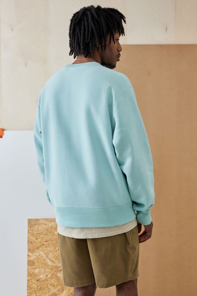 Champion sweater light blue 97s sales