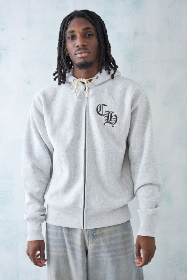 Champion x uo winter grey marl hoodie online