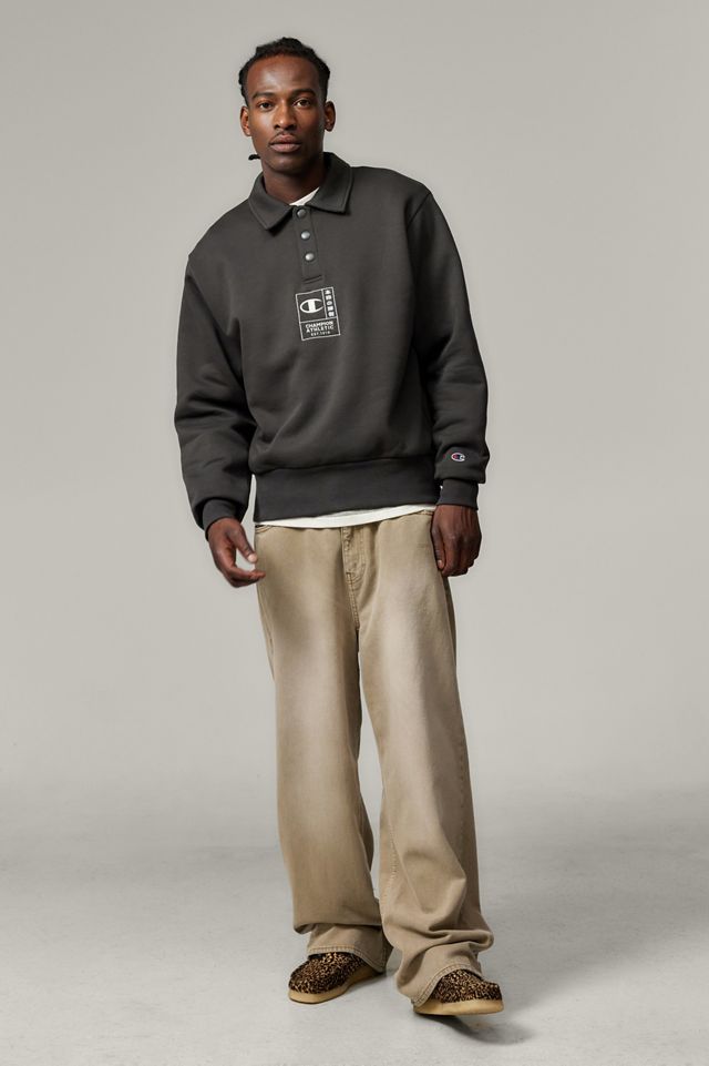 Champion UO Exclusive Black Japanese Boxy Sweatshirt #2