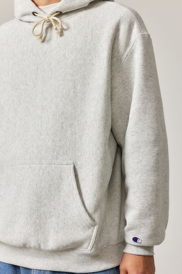 Felpa con Cappuccio Champion Grigio Reverse Weave #1