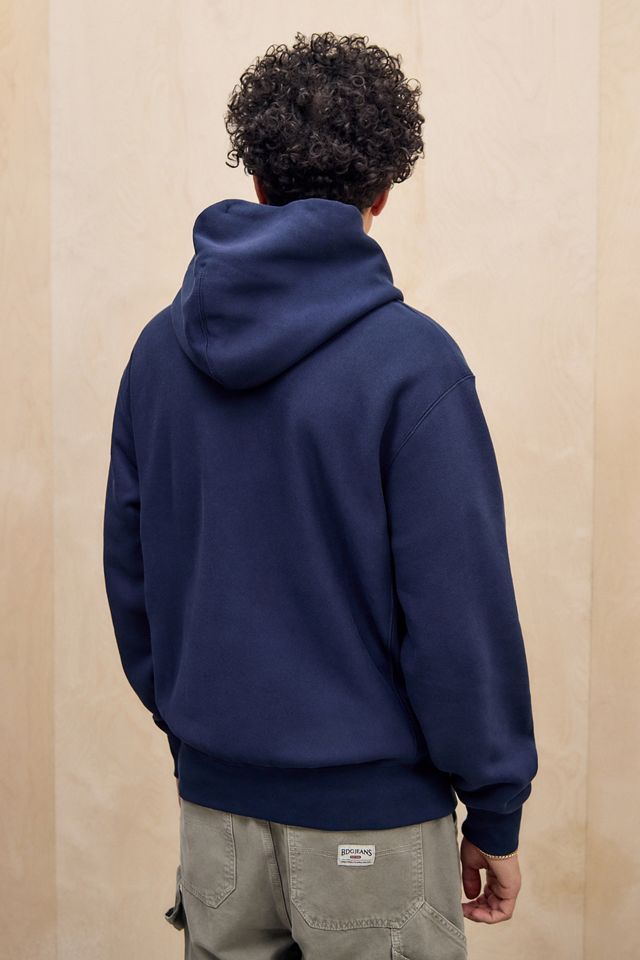Champion Navy Reverse Weave Hoodie #2