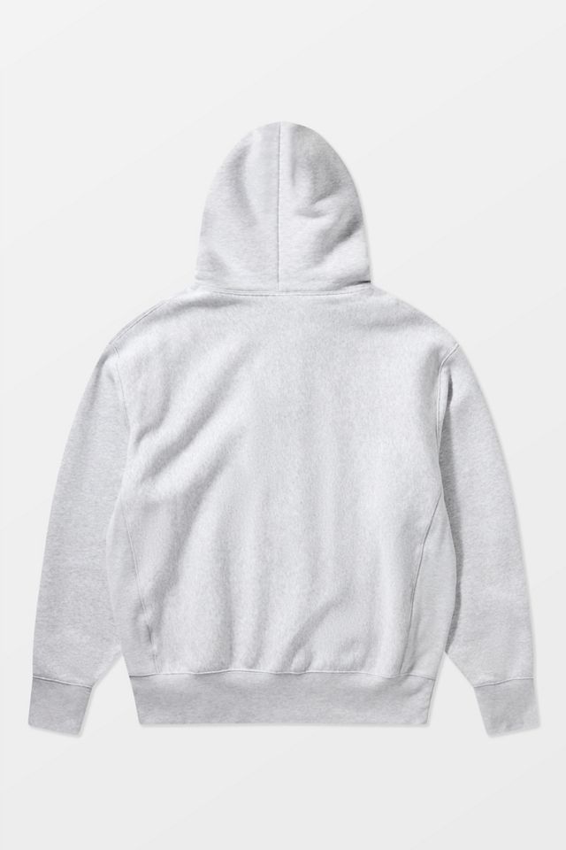 Champion Grey Reverse Weave Full-Zip Hoodie | Urban Outfitters UK