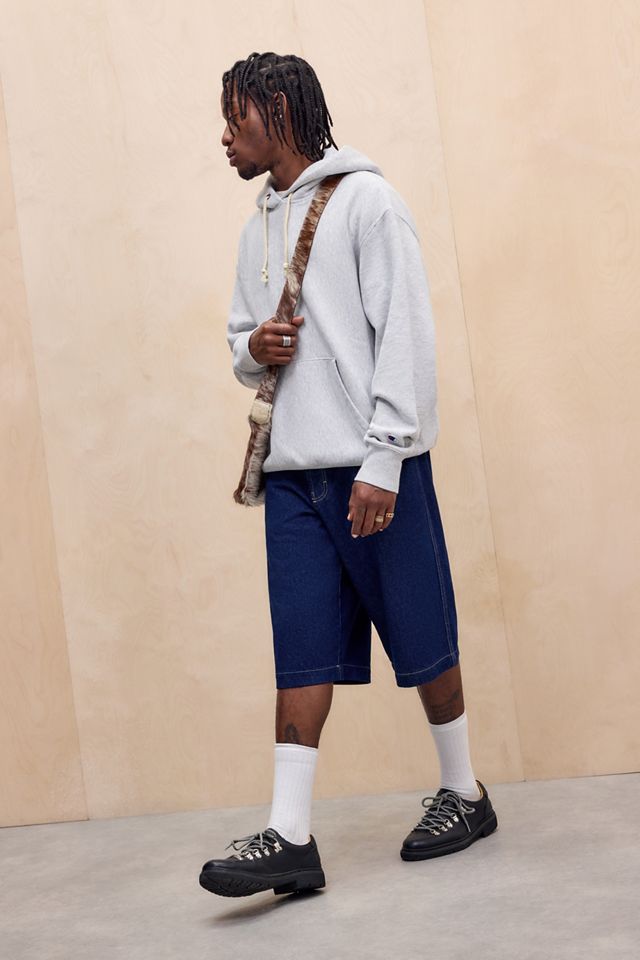 Champion Grey Reverse Weave Hoodie #1