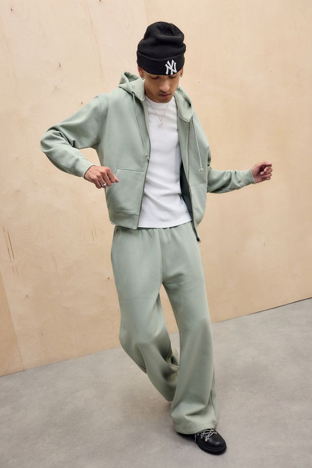 Champion UO Exclusive Sage Washed Zip-Through Hoodie #1