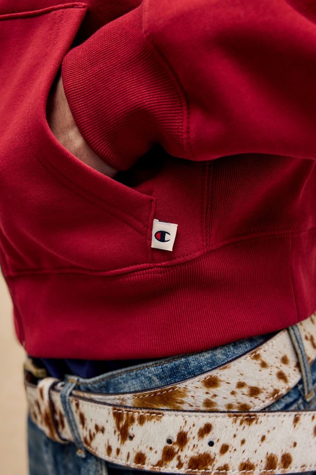 Champion UO Exclusive Bordeaux Gewaschener Zip-Through Kapuzenpullover #2