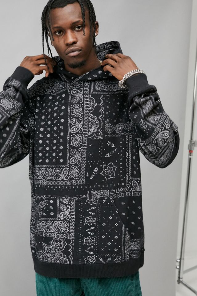 Black shop bandana sweater