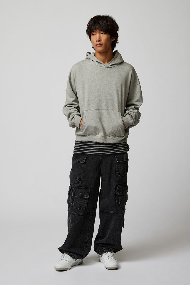 BDG Sudadera con capucha Bonfire gris #1