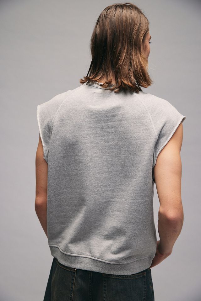 BDG Olly Cut-Off Raglan Sweatshirt #3