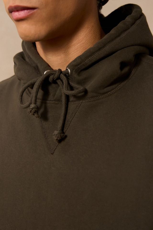 Felpa con cappuccio corta Loom marrone #3