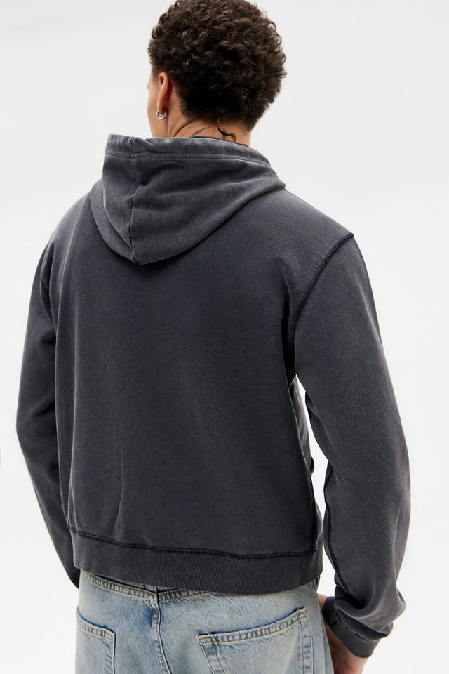 BDG Charcoal Bonfire Zip-Through Hoodie #3
