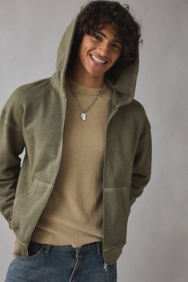 Felpa con Cappuccio e Zip Pre Game Standard Cloth