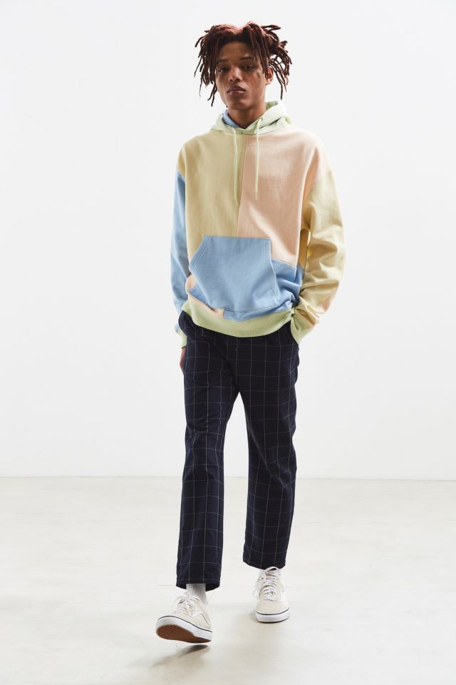 UO Pastel Colourblock Hoodie